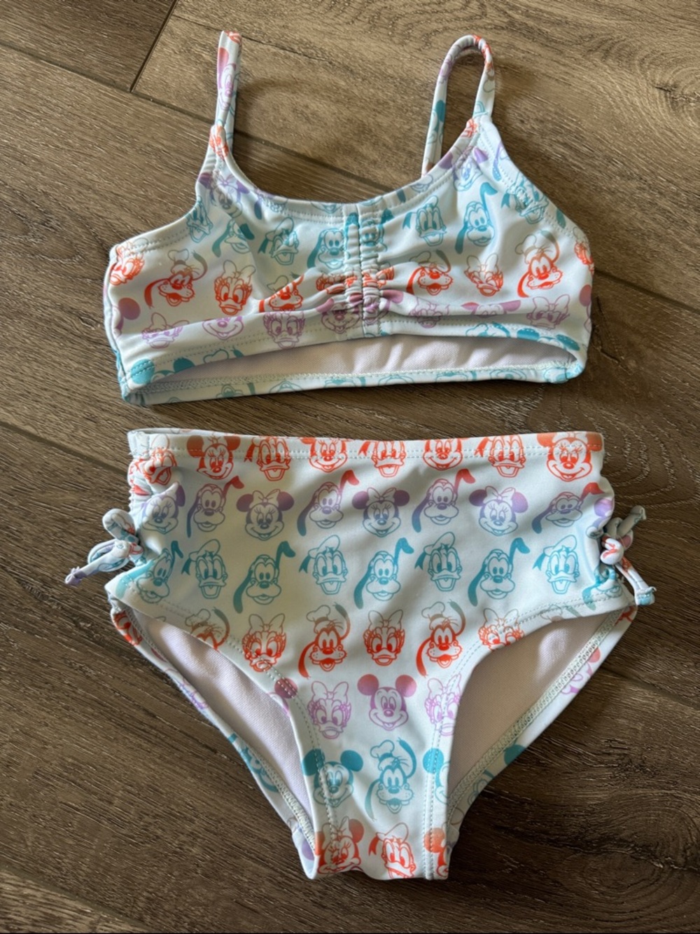 Disney Kids Rainbow Character Bikini Set